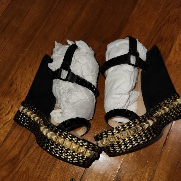 Christian Louboutin Cataclou wedge sandal - Picture 7 of 10